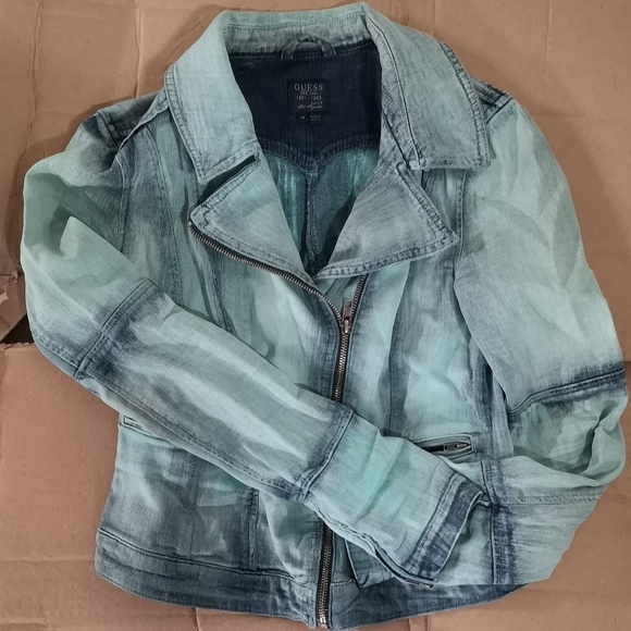 Acid Wash Moto Jacket - Picture 8 of 8